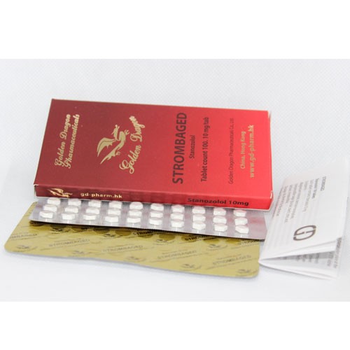Strombaged (Станозолол в таблетках) от Golden Dragon (50tab\10mg)